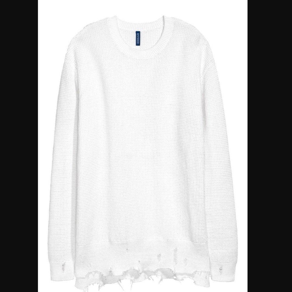NWOT Distressed Sweater